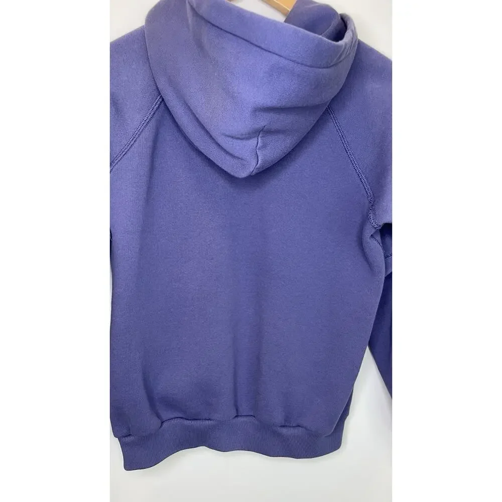 Polo Ralph Lauren Big Pony Hoodie Preppy Classic Sweatshirt  Purple Women's S - Picture 5 of 13